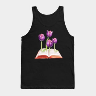 Flower Book Tank Top